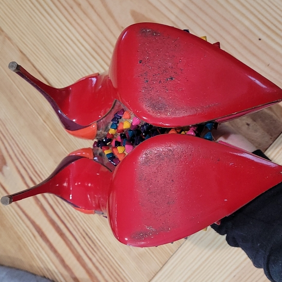 Christian Louboutin pvc spike heels - Picture 4 of 5